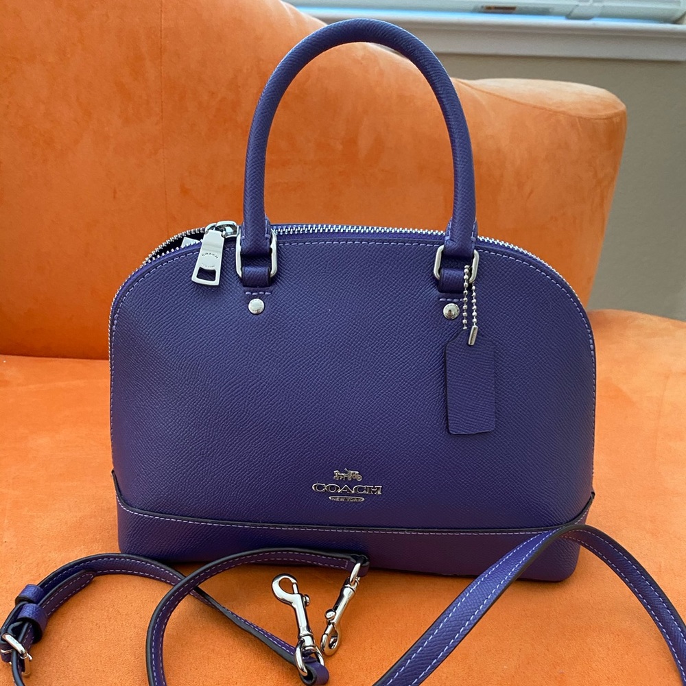 Brand new purple coach crossbody
